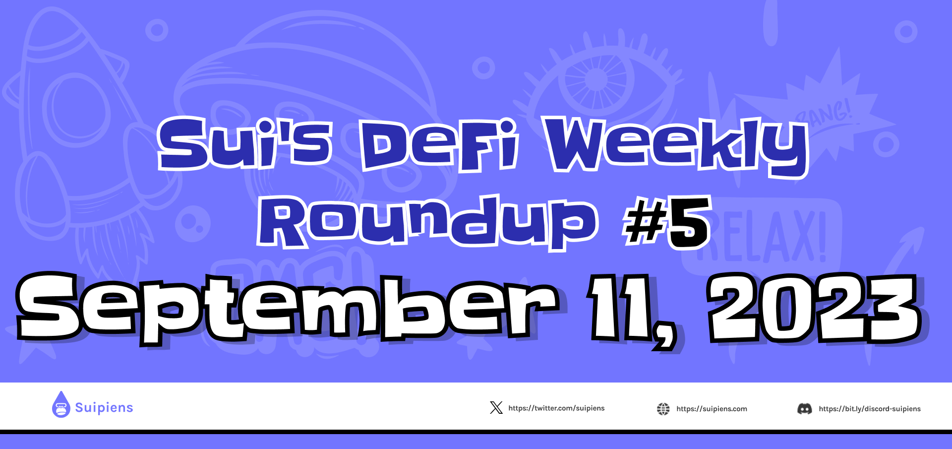 Sui's DeFi Weekly Roundup #5 (September 11, 2023)
