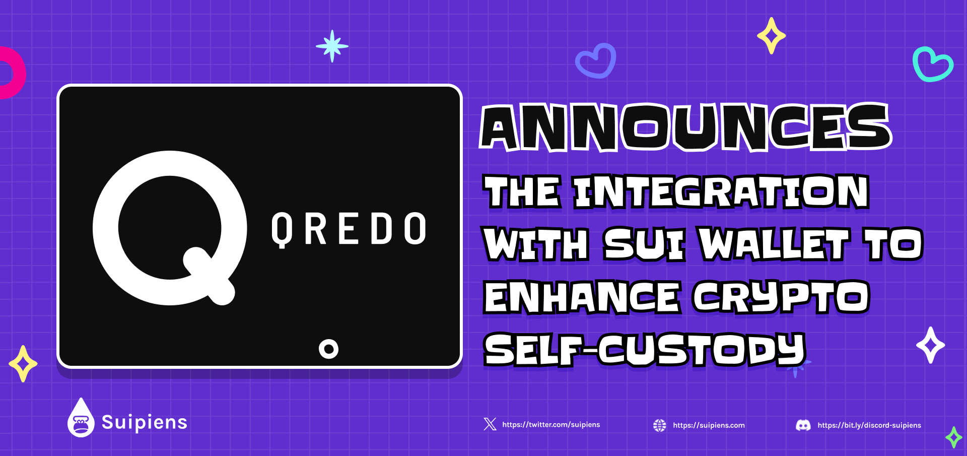 Qredo Announces the Integration with Sui Wallet to Enhance Crypto Self-Custody