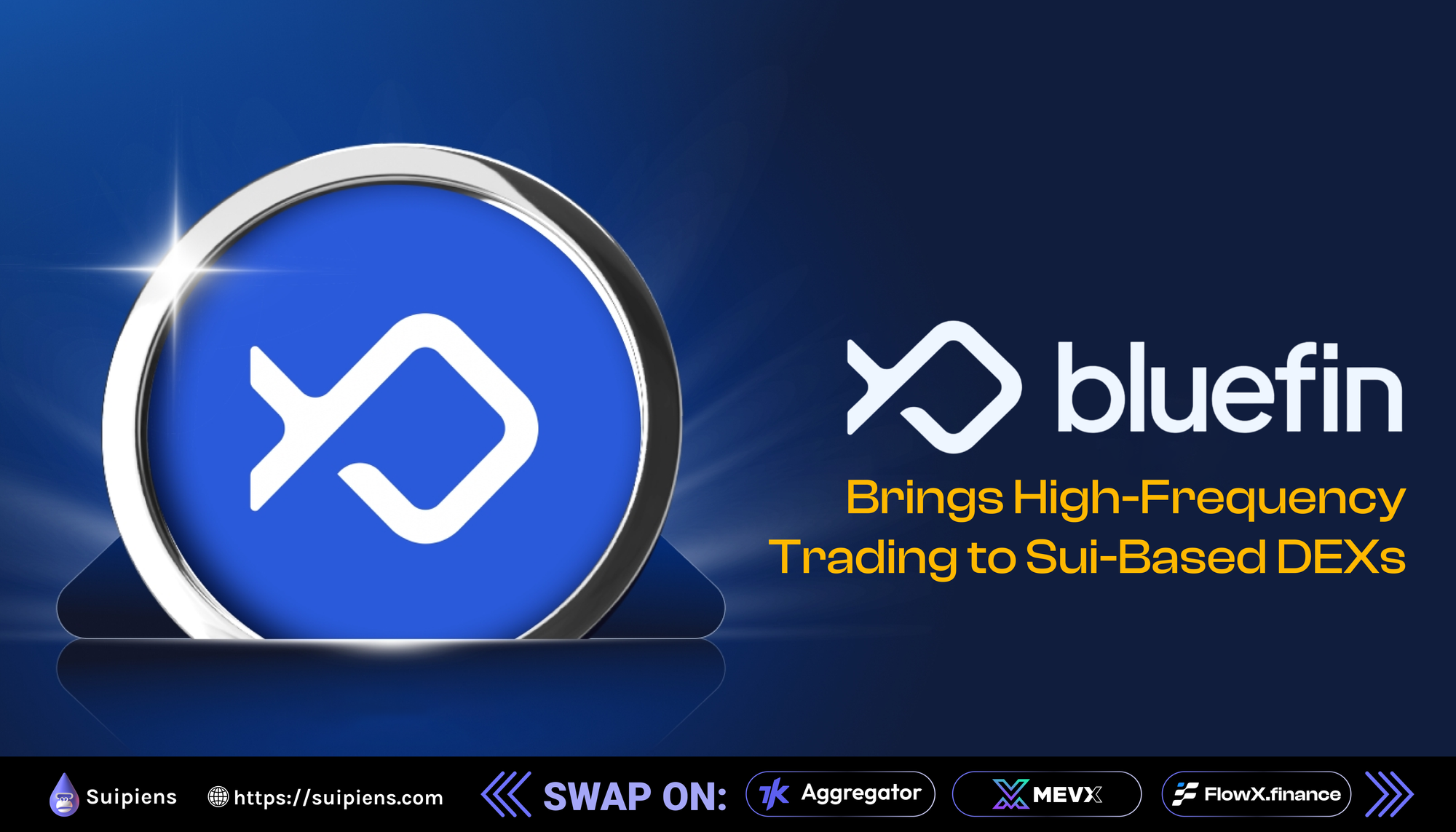 Bluefin Brings High-Frequency Trading to Sui-Based DEXs