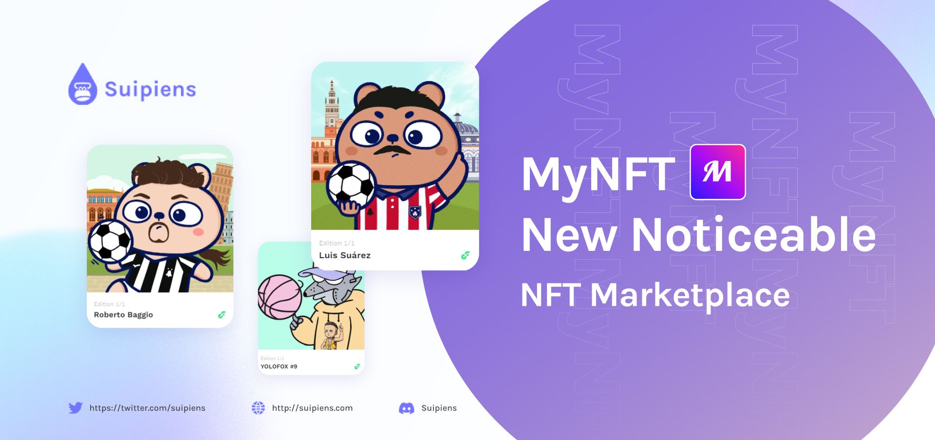 MyNFT - New Noticeable NFT Marketplace