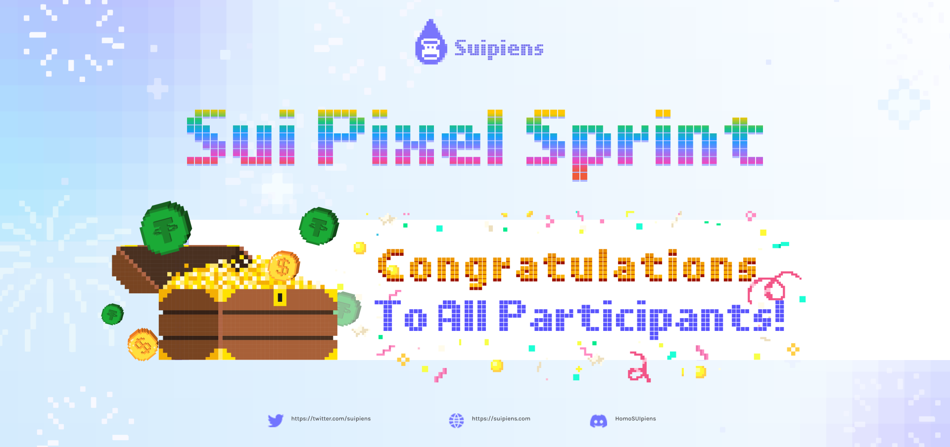 Suipiens Crew3 Sprint Winners Announced: Congratulations to All Participants!