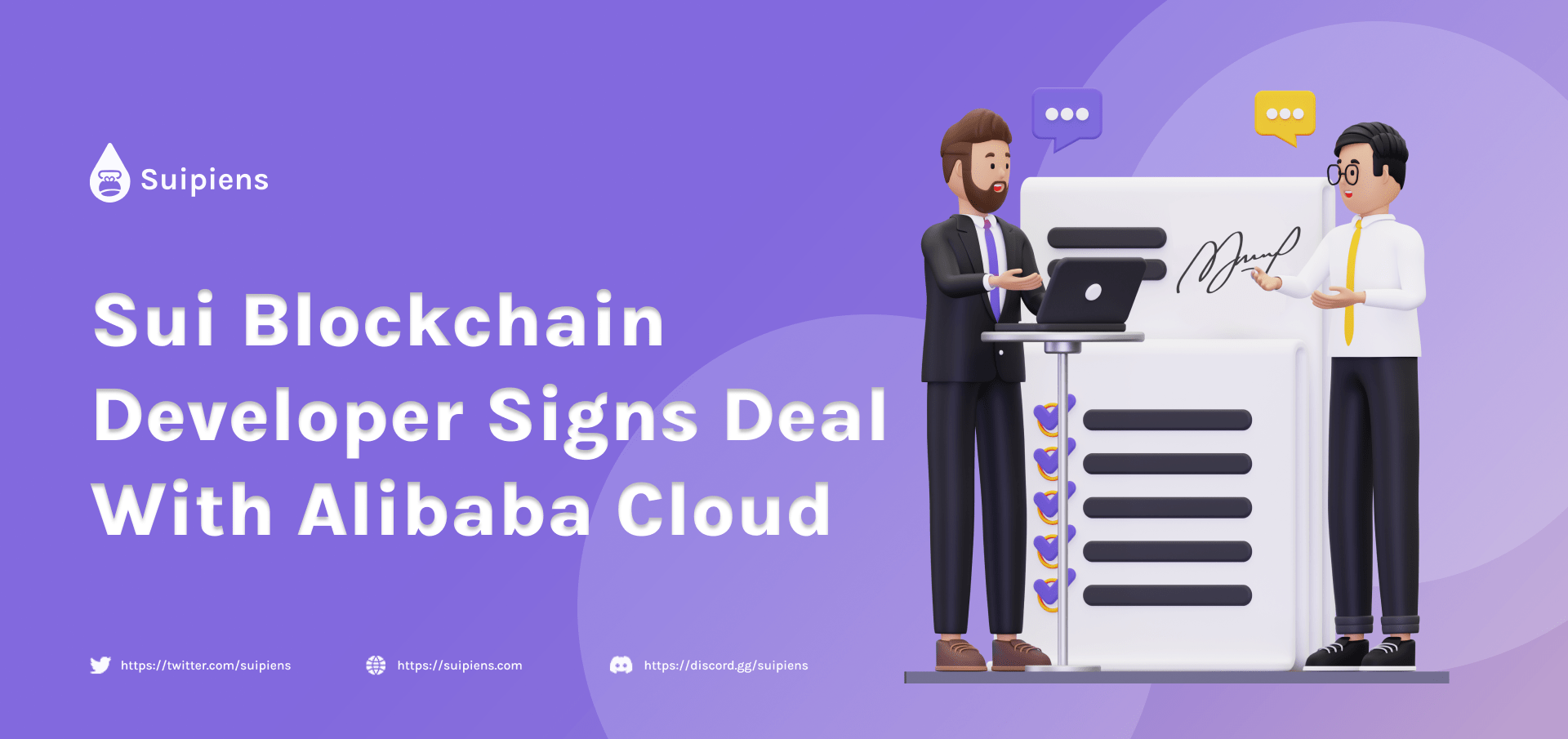 Sui Blockchain Developer Signs Deal With Alibaba Cloud