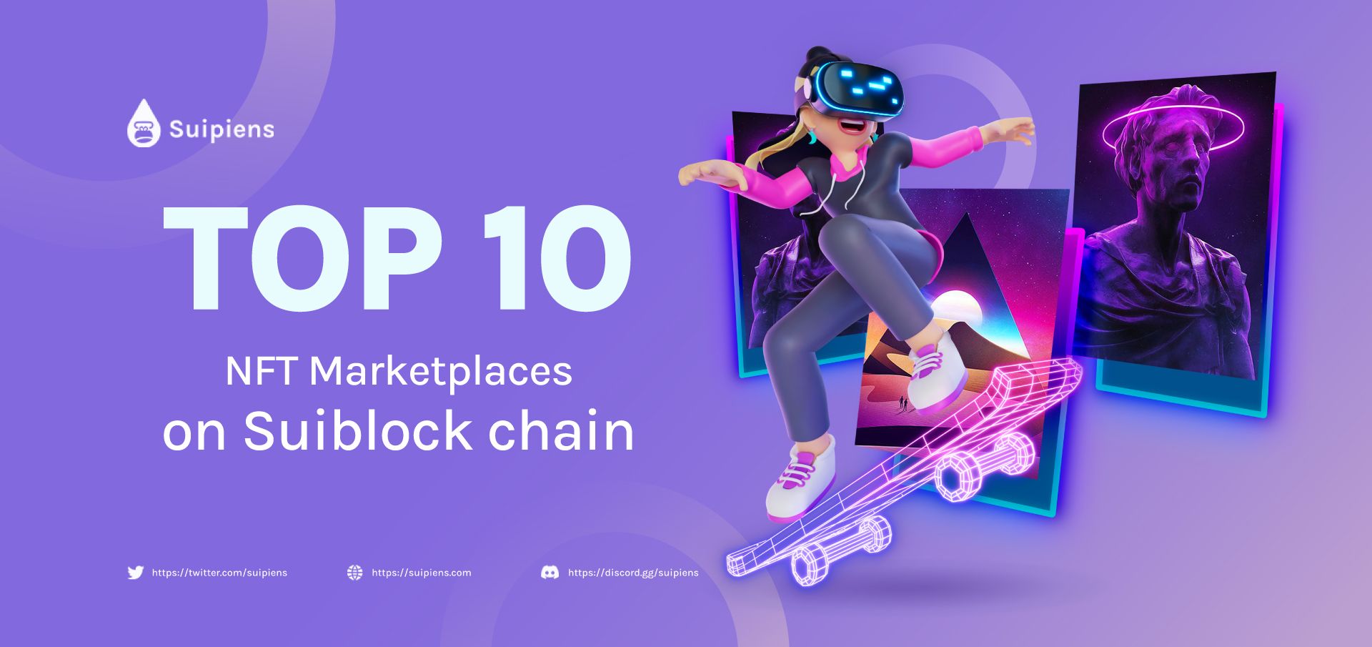 Top 10 NFT Marketplaces On Sui Blockchain