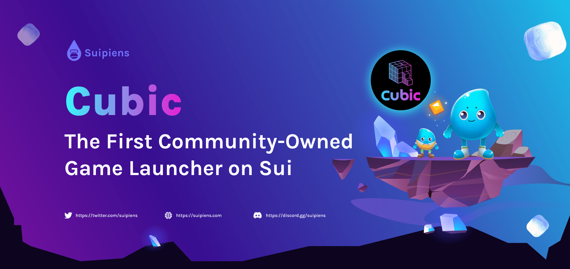 Cubic: The First Community-Owned Game Launcher on Sui