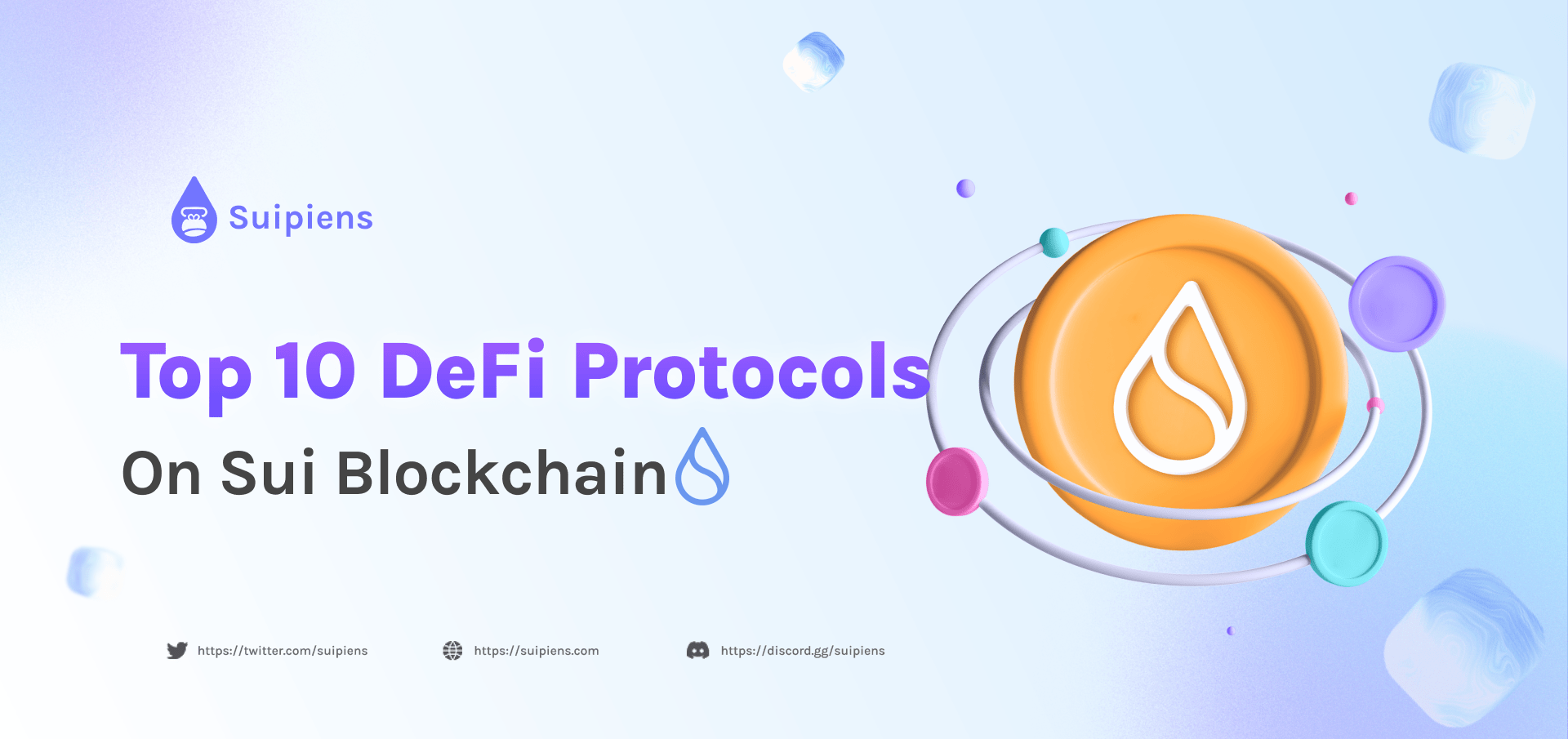 Top 10 DeFi Protocols On Sui Blockchain