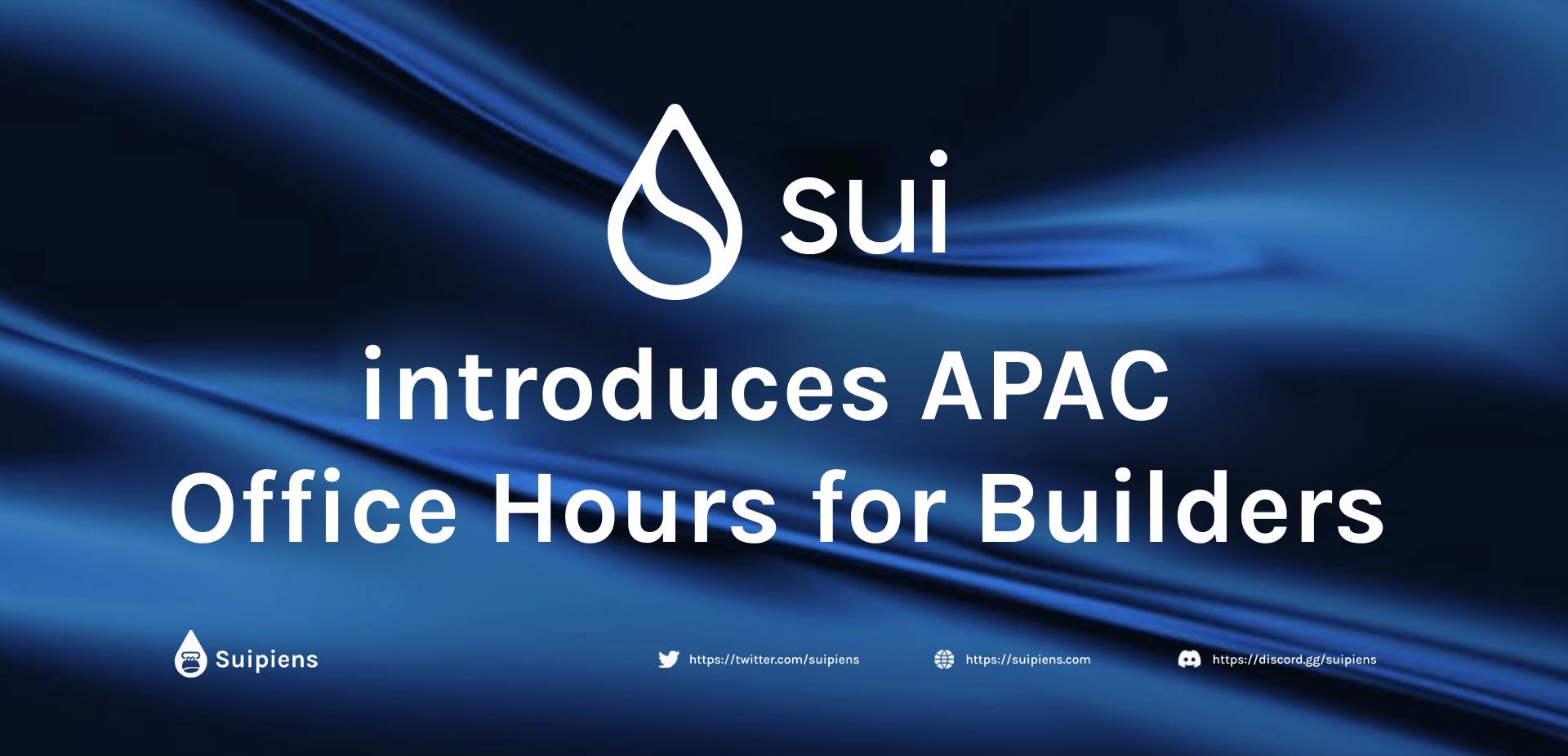 Sui introduces APAC Office Hours for Builders