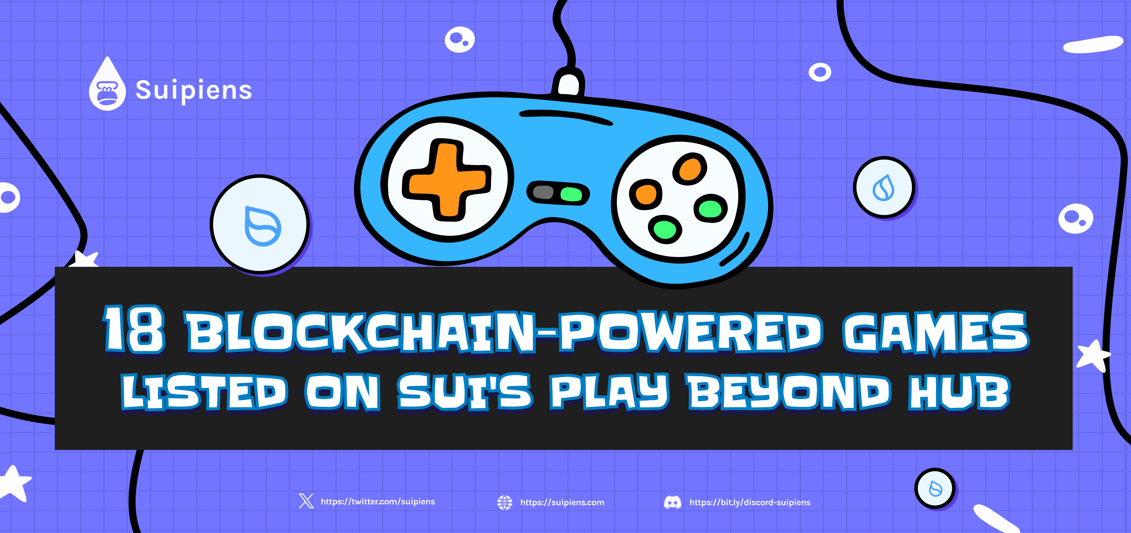 18 Blockchain-Powered Games Listed on Sui's Play Beyond Hub