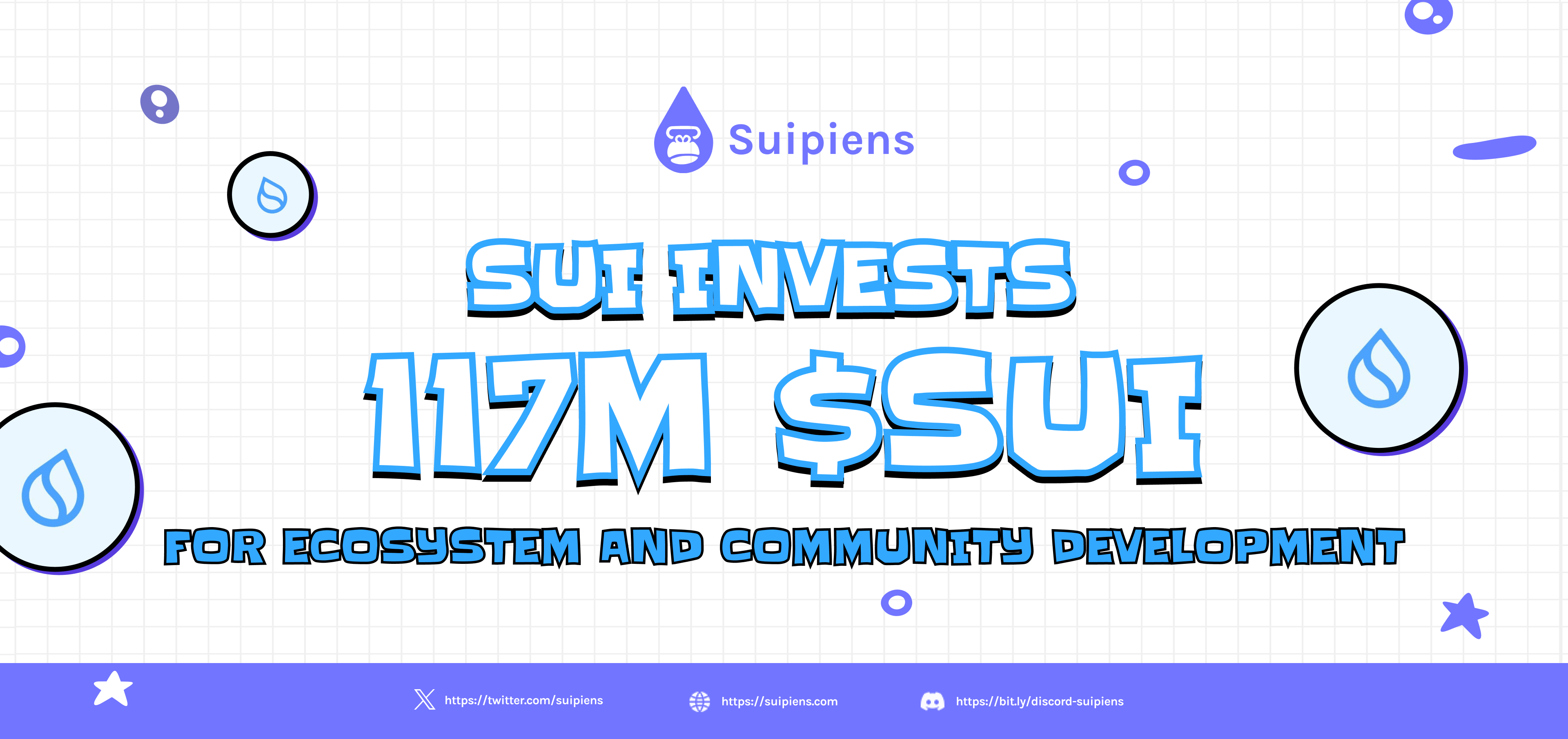 Sui Invests 117M $SUI for Ecosystem and Community Development