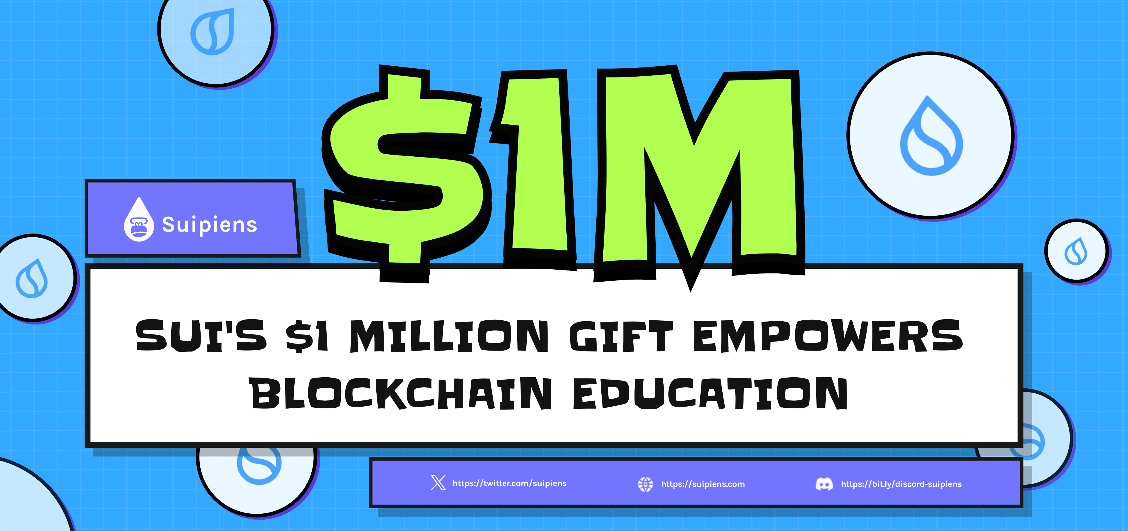 Sui's $1 Million Gift Empowers Blockchain Education