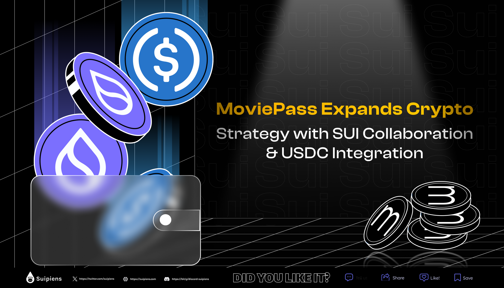 MoviePass Expands Crypto Strategy with Sui Collaboration and USDC Integration