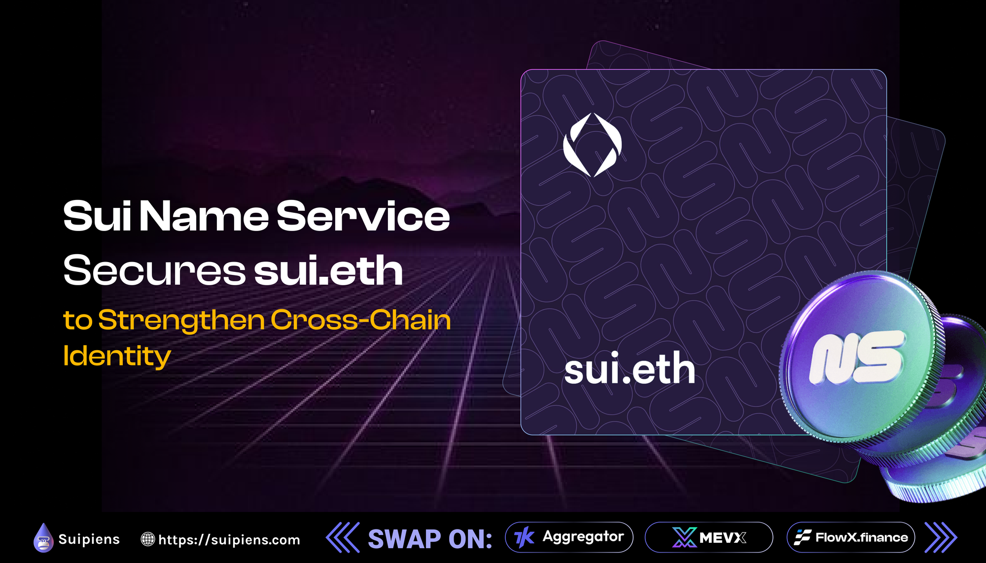 Sui Name Service Secures sui.eth to Strengthen Cross-Chain Identity