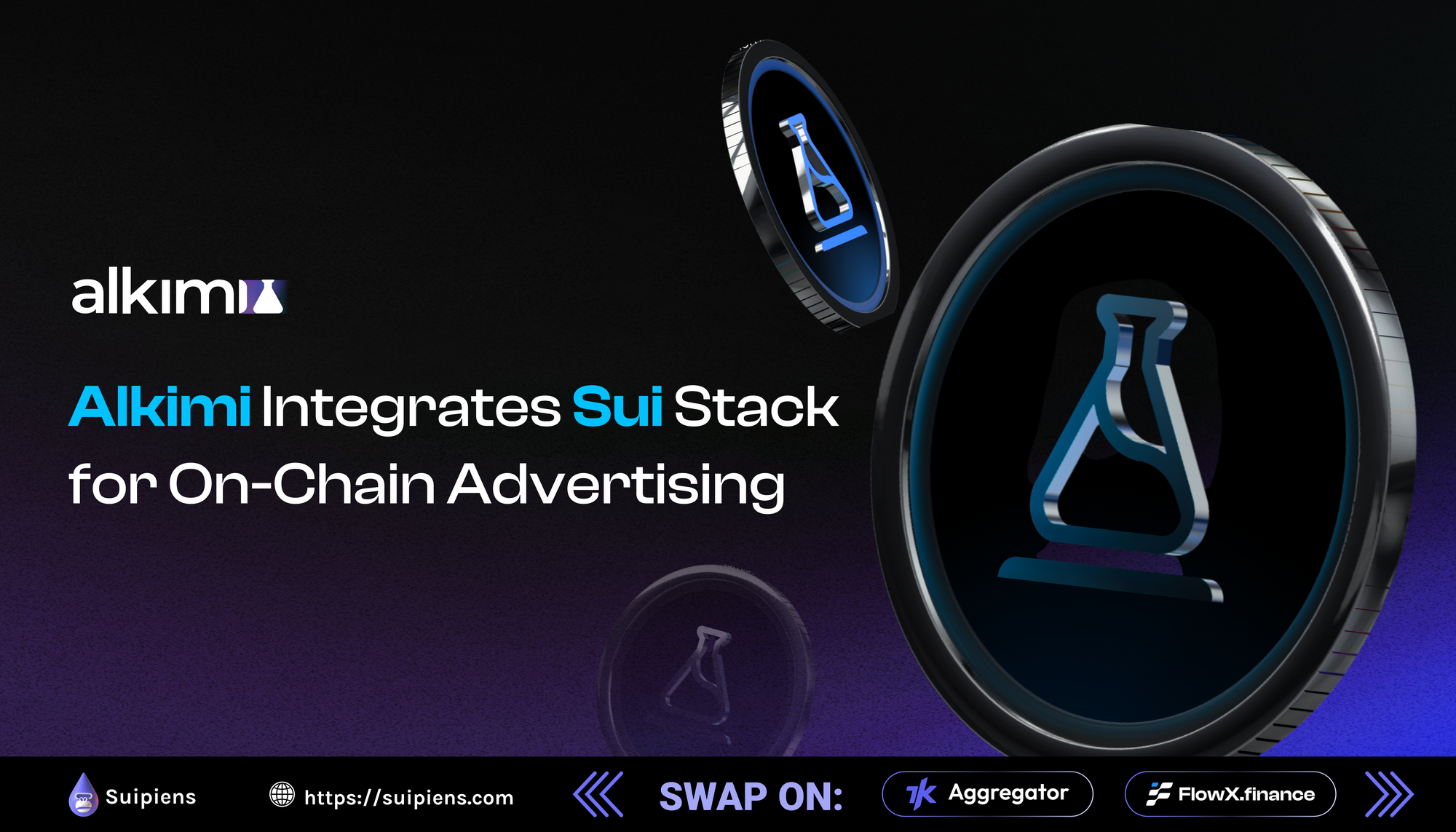 Alkimi Integrates Sui Stack for On-Chain Advertising