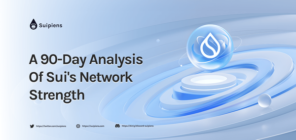 A 90-Day Analysis of Sui's Network Strength