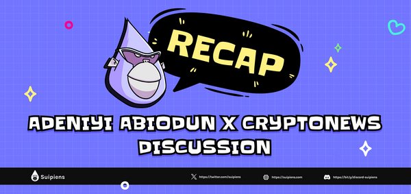 Recap: Adeniyi Abiodun x Cryptonews discussion