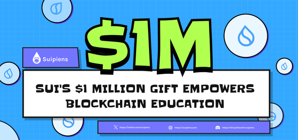 Sui's $1 Million Gift Empowers Blockchain Education