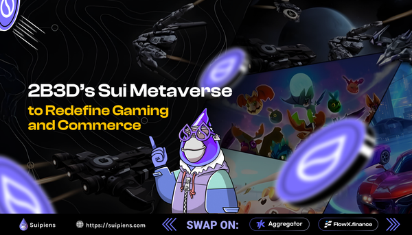 2B3D’s Sui Metaverse to Redefine Gaming and Commerce