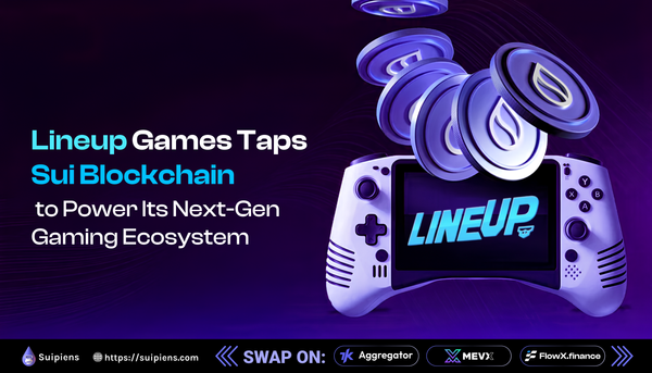 Lineup Games Integrates Sui for Web3 Gaming Expansion