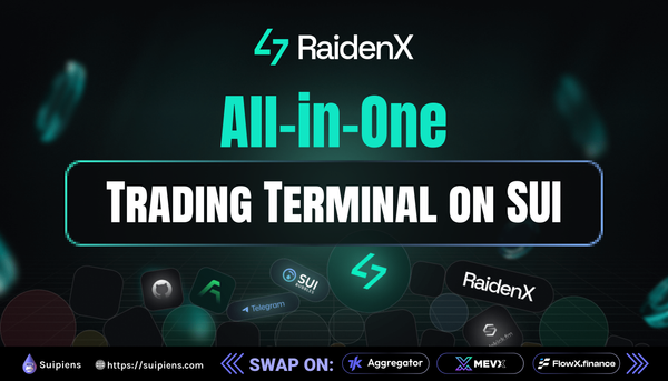 RaidenX: All-in-One Trading Terminal on Sui