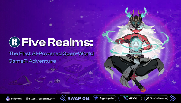 Five Realms: The First AI-Powered Open-World GameFi Adventure