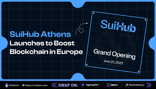 SuiHub Athens Launches to Boost Blockchain in Europe