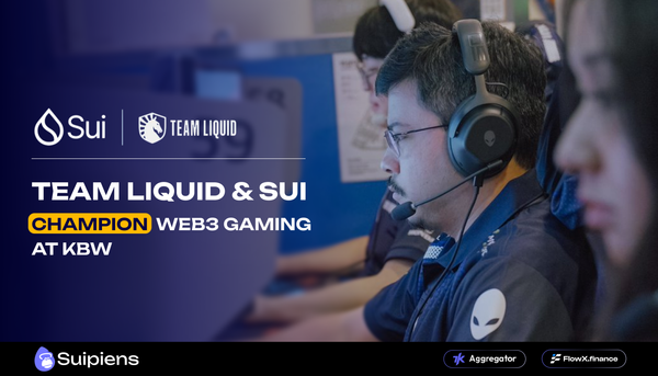 Team Liquid & Sui Champion Web3 Gaming at KBW